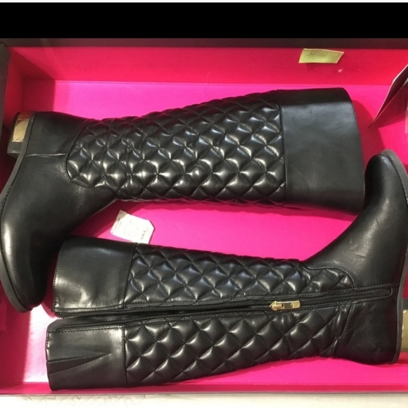 Vince Camuto “Fianna” Leather Riding Boot 7 - Picture 2 of 8